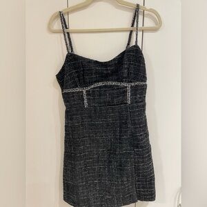 NEW Lush Black and White Mini Dress